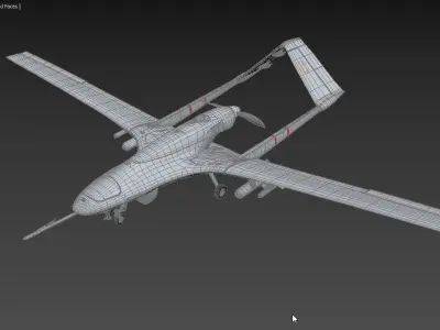 Bayraktar TB2 Ukraines Armed Forces Drone 3D model