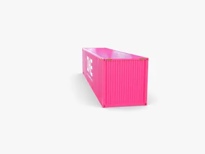 40ft Shipping Container ONE 3D model