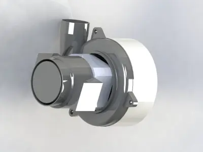 Vacuum Cleaner Motor 3D model
