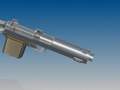 Steyr M1912 3D model