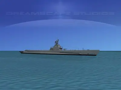 Gato Class Submarine SS-238 USS Wahoo 3D model