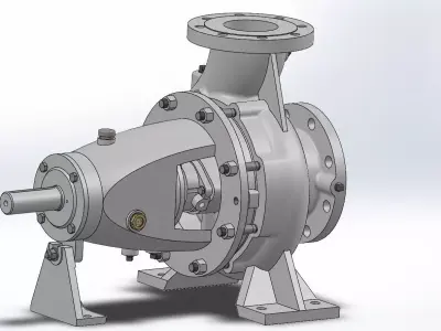 Water Pump 3D model from CGTrader