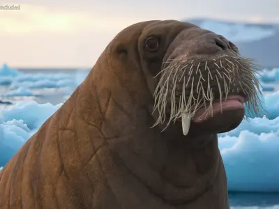  Walking Young Walrus 