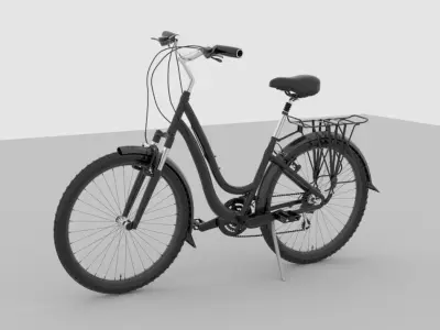 Bike 3D model 3D model purchase