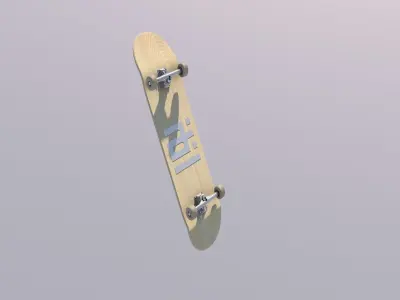 Skateboard Complete  3D model