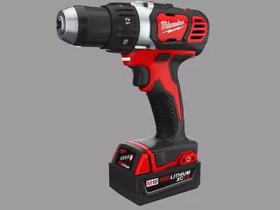Milwaukee Drill 3D model
