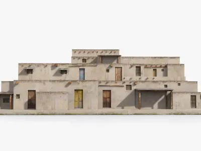 Arab xx26 Low-poly 3D model