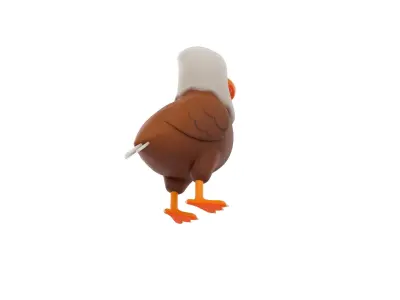 Character315 Eagle 3D model