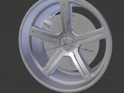 Rim alloy Affekta GangStar 3D  Low-poly 3D model