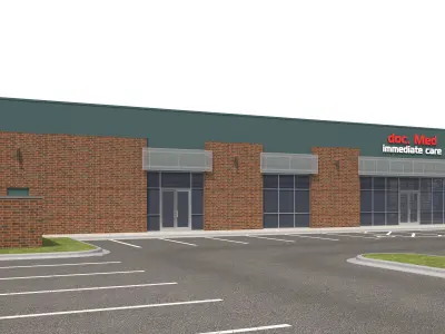 Retail-117 Retail Stores 3D model
