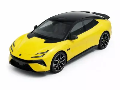 Electric Hyper Sedan Next Gen Performance 3D model