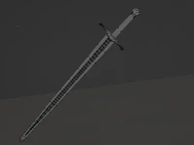 Lava Sword Free 3D model