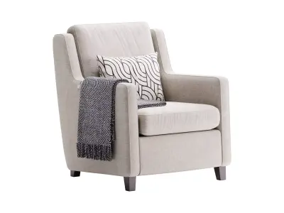 Armchair George 3D model