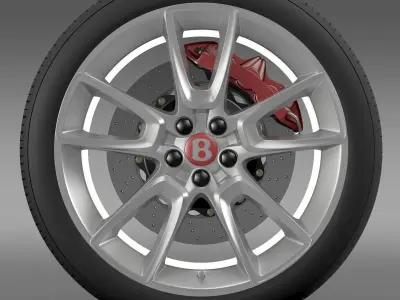 Bentley Continental GT V8 S 2015 3D model