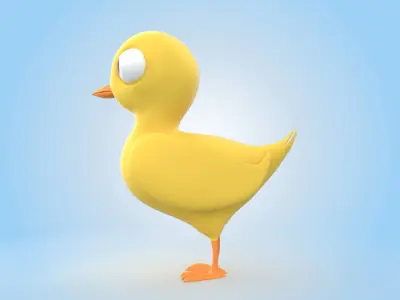 Chick 3D model