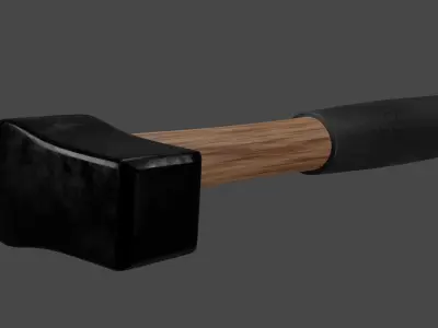 Sledge Hammer Free 3D model
