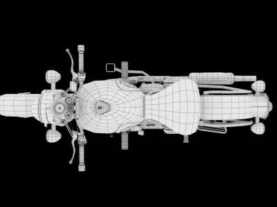 Royal enfield 3D model 3D model