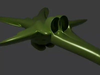Small Plane Ready For 3d Gamesr Free 3D model