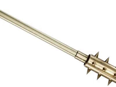 Serrated spear 3D model