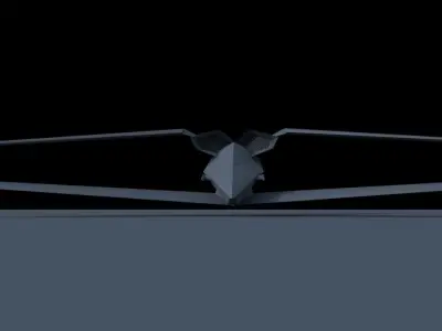nightfury-XS helicopter Low-poly 3D model
