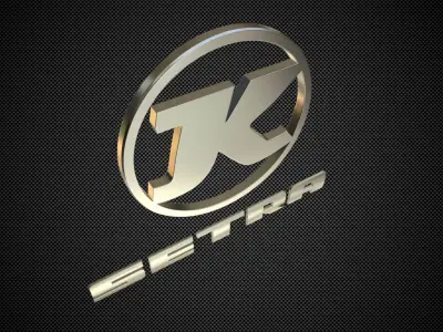 setra logo 3D model