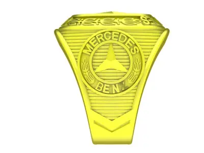 A3836 Logo Car Men Ring 3D print model purchase