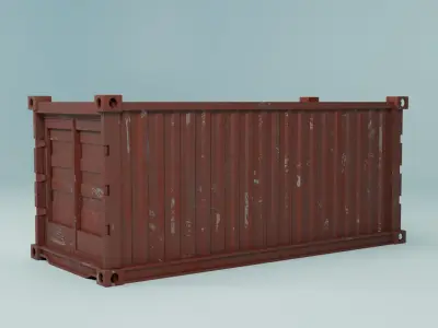 Cargo Container 3D model purchase