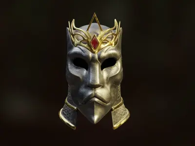 King Arthur Helmet 3D model