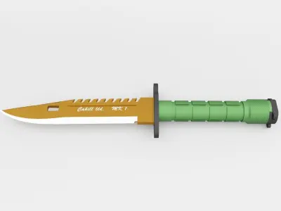 M9 Bayonet 3D model buy