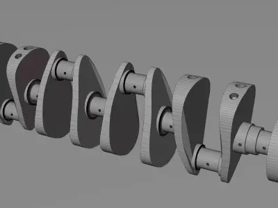 Crankshaft 3D model shop