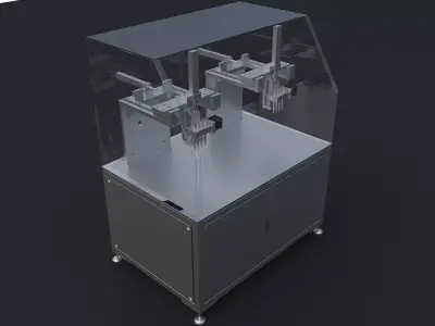 Multifunctional dispensing machine 3D model