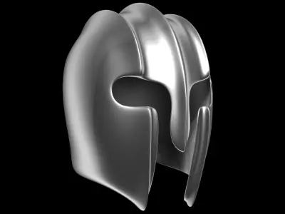 Helmet spartan 3D model