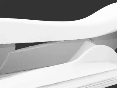 Woodworking Hand Plane Tool for 3D print Low-poly 3D model