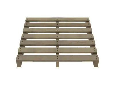 WoodPalletV-04 wooden pallets Low-poly 3D model