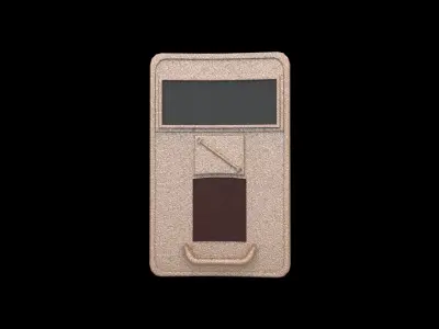 Ballistic shield Low-poly 3D model