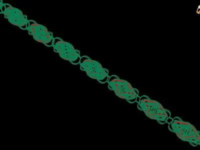 0151 - Antique Chain 3D print model