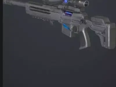 gun 3dmodel 3D model