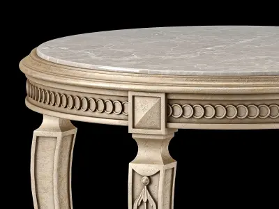 roberto giovannini side table art 1416 3D model