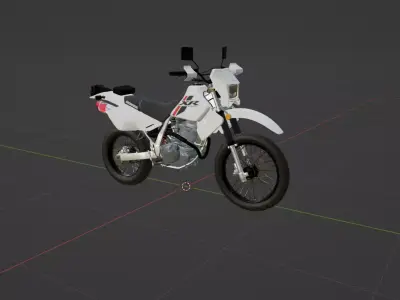 Honda Xr650l 2023 3D model