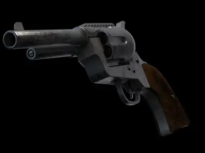 Revolver Colt 45 3D model