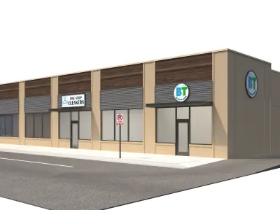 Retail-066 Retail Store 3D model