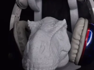 T-Rex Headphone Stand Highly Detailed Dinosaur Free 3D print model