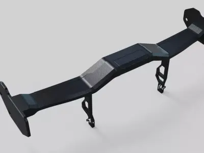 spoiler cyber auto garage rear lift  3D model