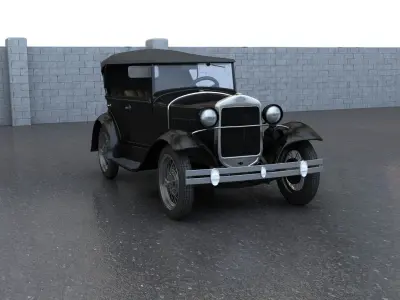 Gaz A 3D model
