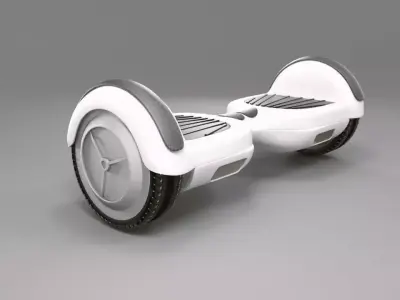 Hover Board 3D model-Maya 3D model