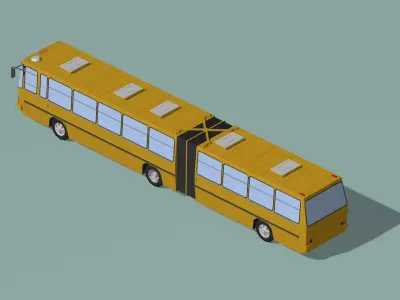 passenger bus 3D model buy