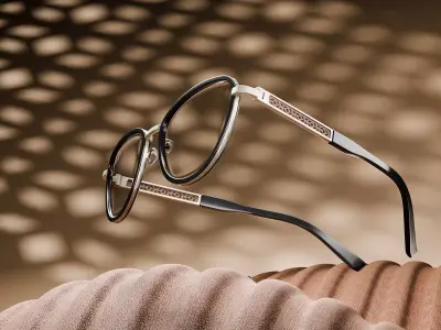 Premium Eyeglasses Frame 3D model