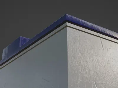 Car Battery Low-poly 3D model by BlueChris206
