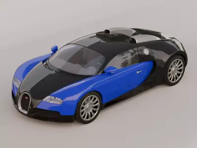 Bugatti Veyron 3D model buy