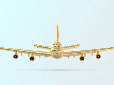 Boing 747 Pendant 3D print model